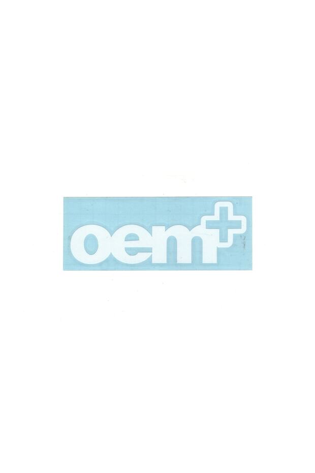 ملصق Oem أبيض اللون مقاس 14.30 سم