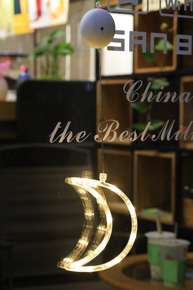 Ay Led Işıklı Vitrin,kapı Ve Cam Süsü - 2