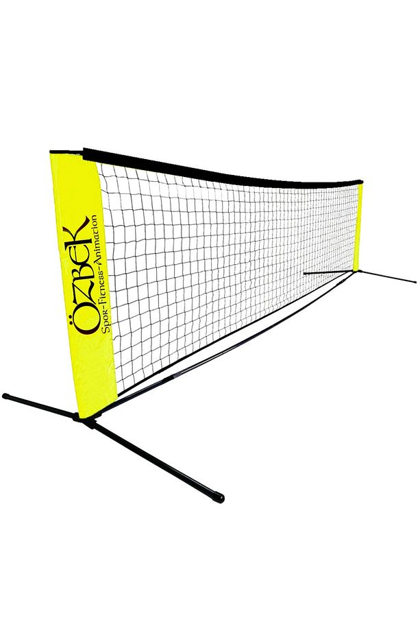 Ayak Tenisi Filesi Ağı - Portatif Ayak Tenisi Komple Direkli Set - 3 Metre - 1