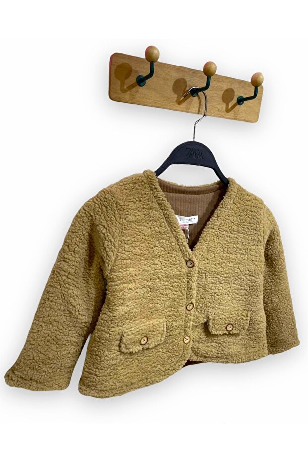 Unisex Teddy Fabric Welsoft Children's Jacket Cardigan