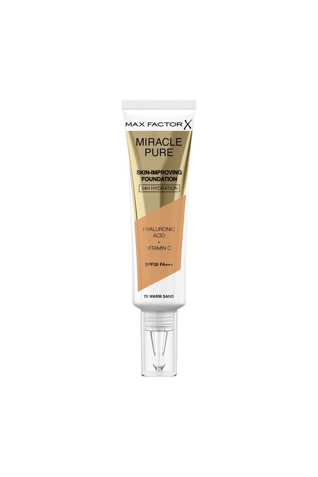 Miracle Pure Foundation Warm Sand No:70 - 1