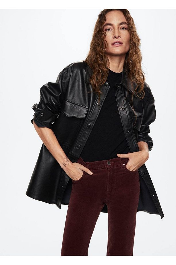 Fitilli Kadife Bootcut Pantolon - 7