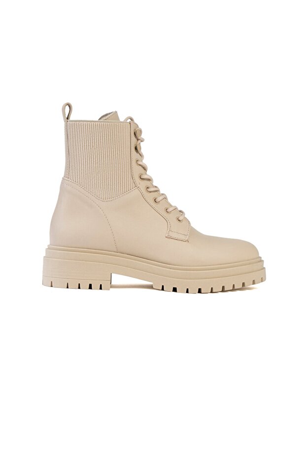 30862 Günlük Kadın Bot Ekru - 1