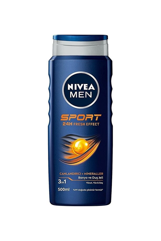 Men Sport  Erkekler Için Saç Ve Vücut Şampuanı 500ml X 2 Adet - 1