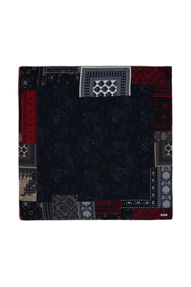 Patchwork Sa deznom Model svilenog maramice 23