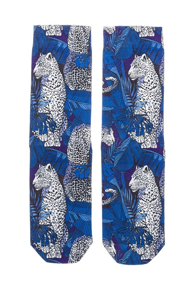 Leopard Patterned Socks - 1