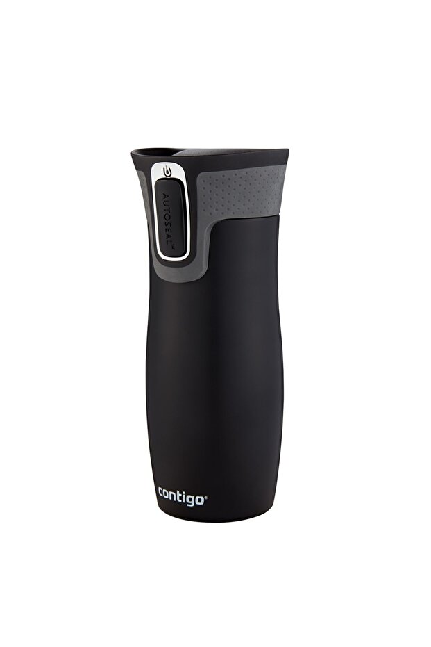 Westloop Autoseal Termos Bardak 470ml Siyah - 2