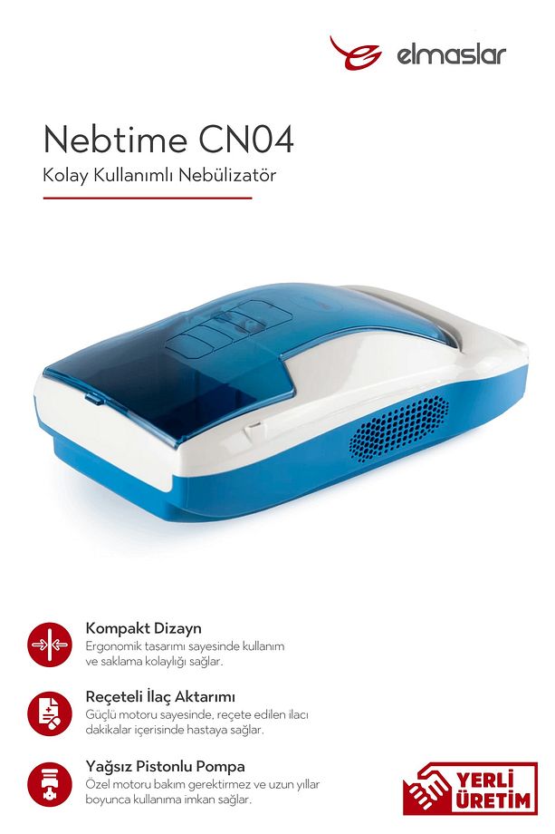 Nebtime Cn04 Kompresörlü Nebulizatör - 2