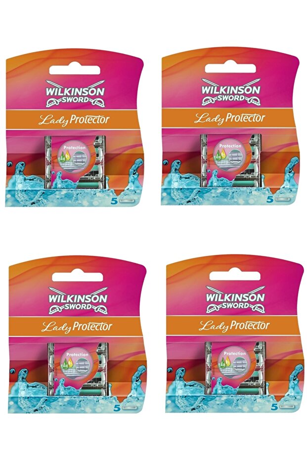 Lady Protector Spare Blades Set of 5 4027800013401 X 4 Pieces