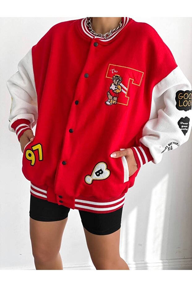 Women's Red Jacket - 1