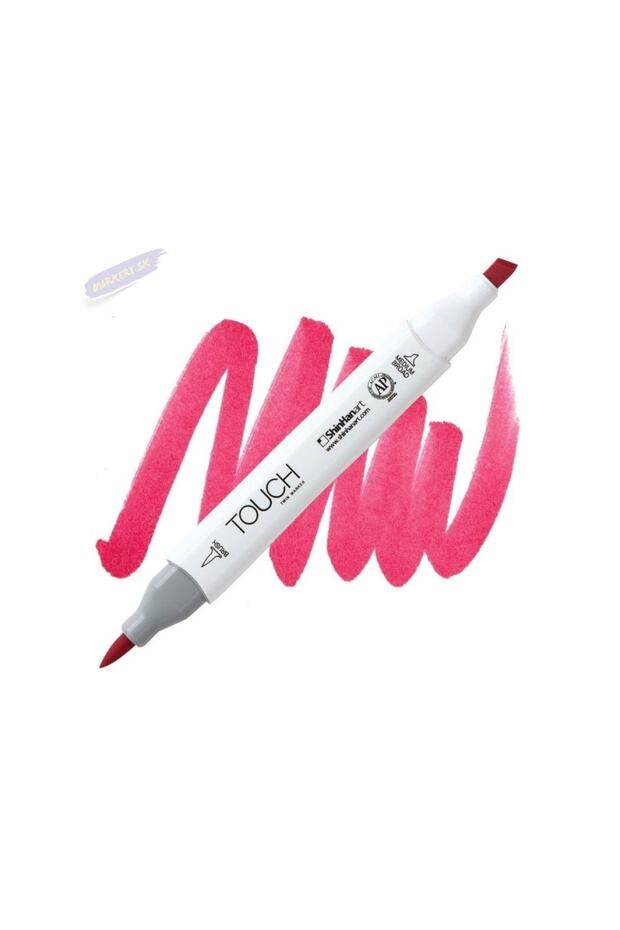 Touch Twin Brush Pen : Double Sided Marker : Wr4 Vivid Red