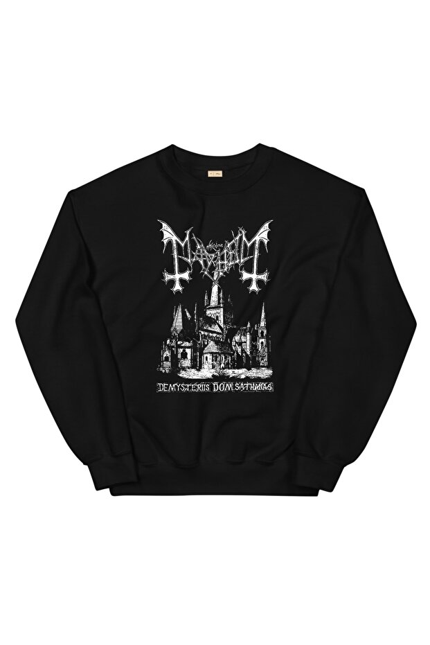 Mayhem Sweatshirt Siyah - 1