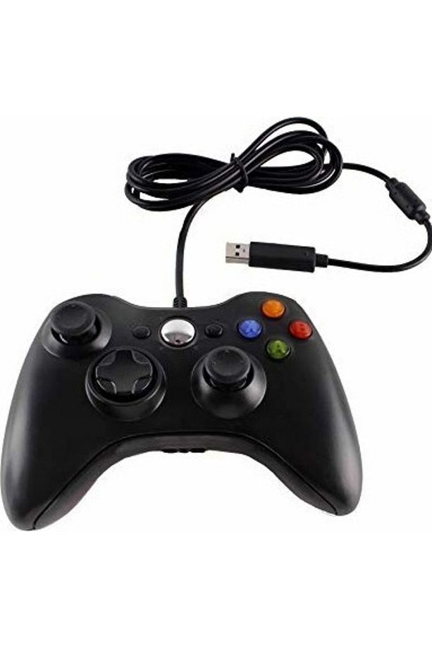 Xbox 360 Pc Uyumlu Wired Kablolu Kol Gamepad Joystick Controller - 4