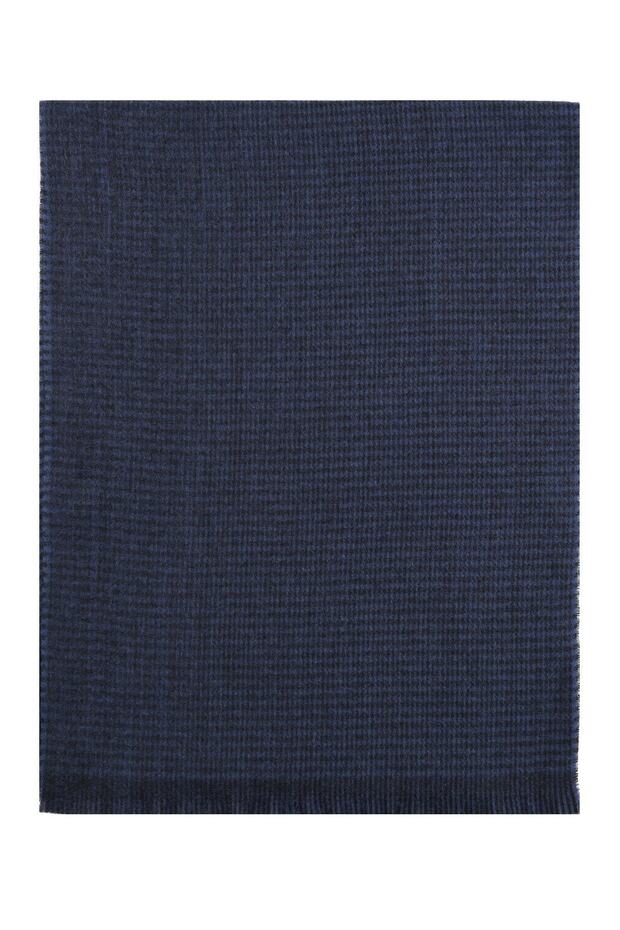 Eșarfă și Kaşkol cu model bleumarin - 2