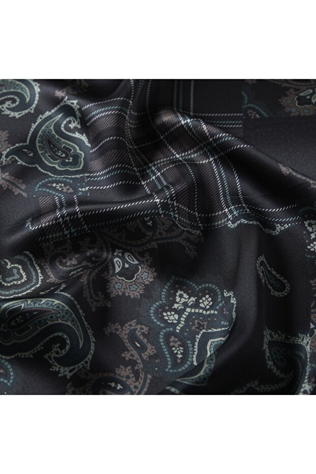 Patchwork Desenli Ipek Mendil Model 08 - 3