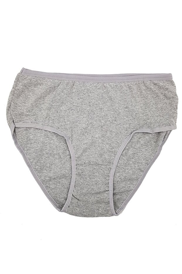 3 Pieces Women's Plain Bato Panties with Piping