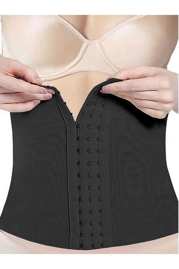 Women's Black Size 1 Slimming Seamless Agraphed Waist Corset