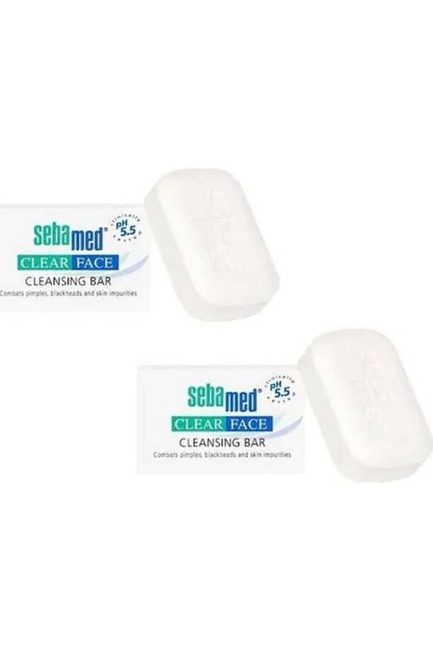 Clear Face Sabun 100 Gr X2 Adet- Sivilce Karşıtı, Gözenek Temizleyici - 1