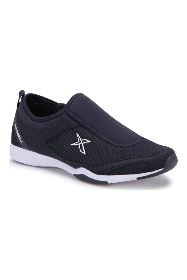 Unisex Navy Blue White Walking Sneakers Macon 1234009
