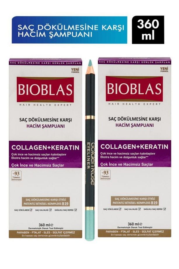 Collagen Keratin Şampuan 360 Ml X 2 Adet - 1