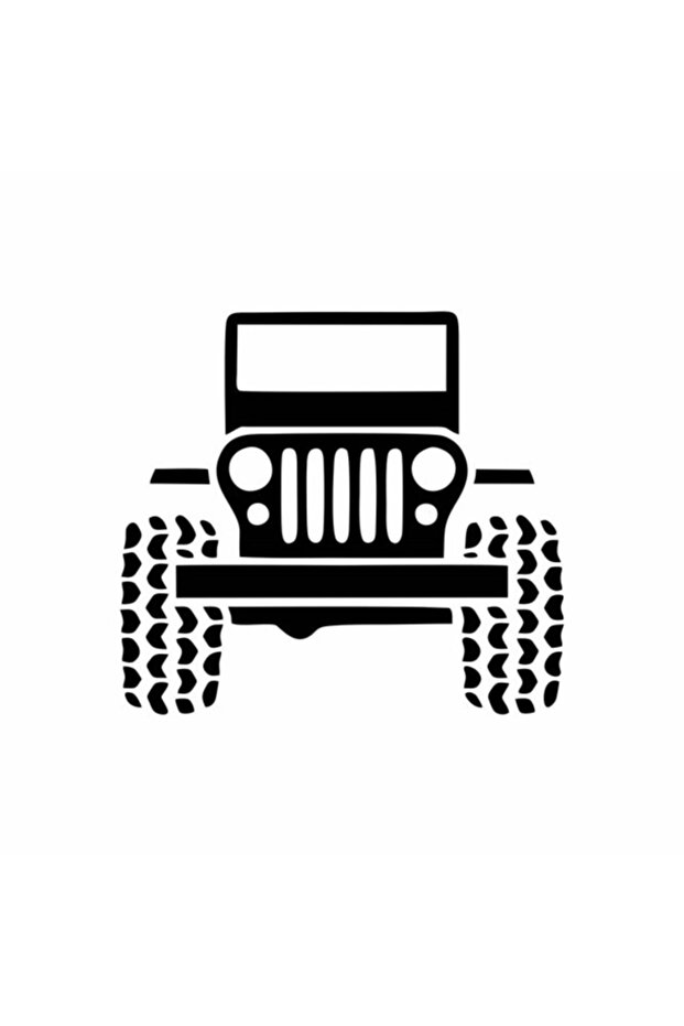 Offroad Sticker - Car Sticker Safari 15X15 cm