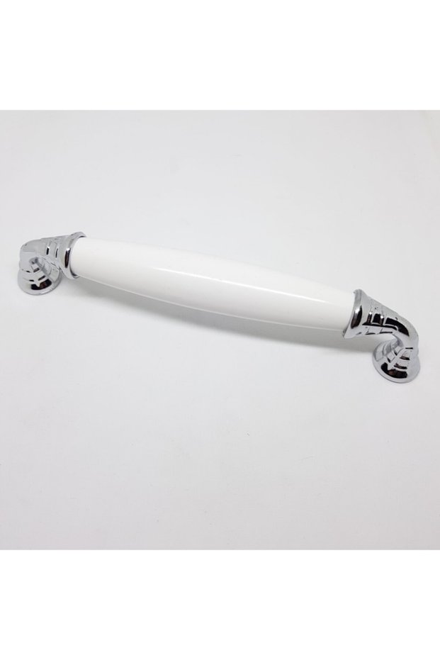 Classic Chrome Patternless Plain Polymer Handle 128mm (5 Pieces)