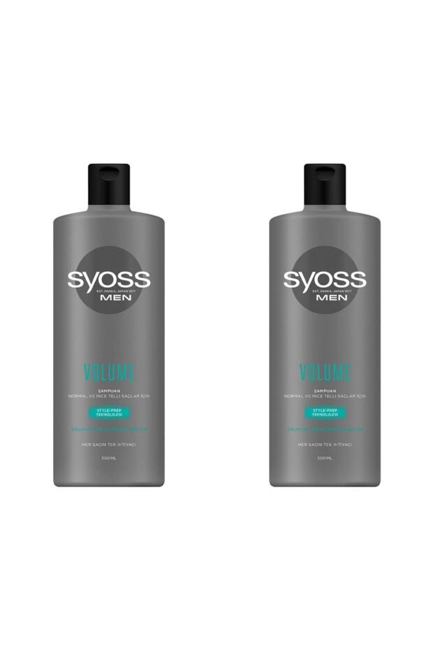 Men Volume Şampuan 500 Ml 2'li Paket - 1