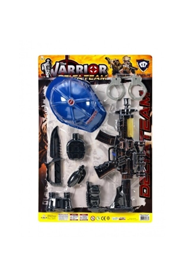 Süper Kasklı Polis Seti - 1