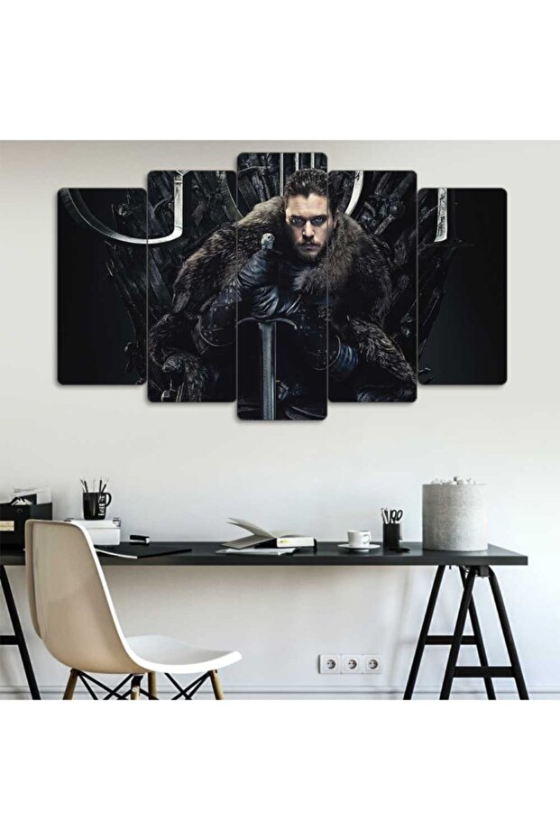 Game Of Thrones - 5 Parçalı Tablo - 1