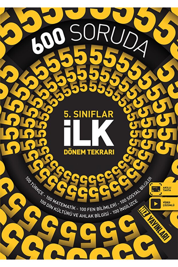 5.sınıf 600 Soruda Ilk Dönem Tekrarı (2020-2021) - 1