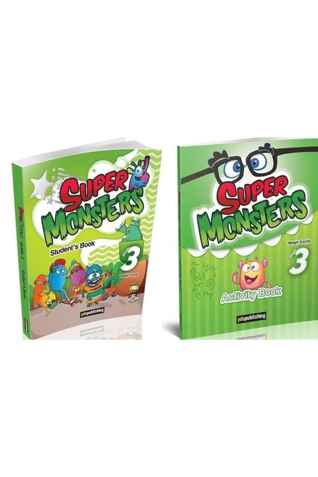 Yds Publishing 3. Sınıf Super Monsters Grade 3 Student's Book And Activity Book - 1