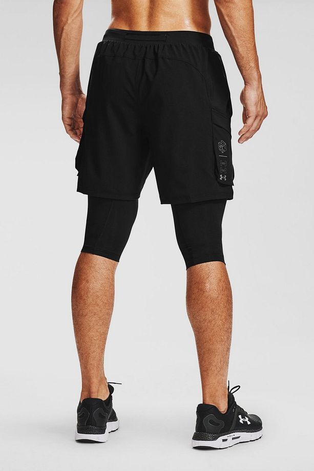 Erkek Spor Şort - Ua Run Anywhere 2N1 Long Sts - 1356166-001 - 2