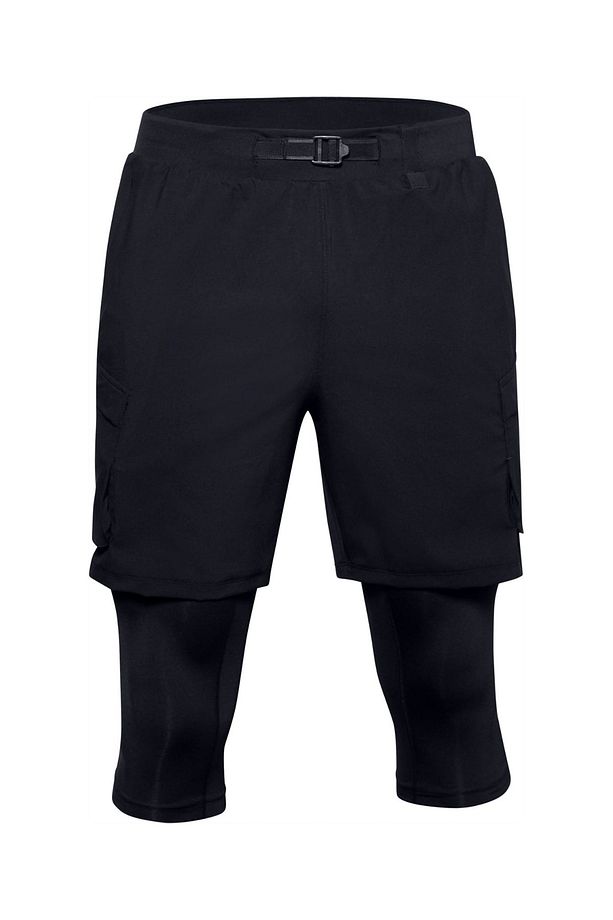 Erkek Spor Şort - Ua Run Anywhere 2N1 Long Sts - 1356166-001 - 4