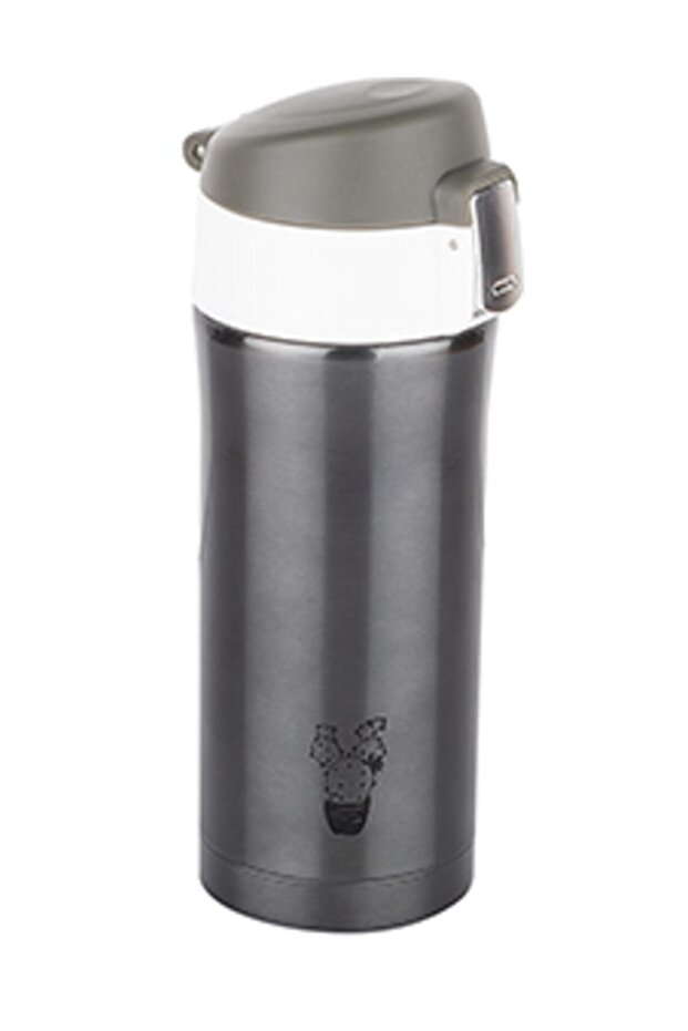 Gray Stainless Steel Thermos - 300 Ml