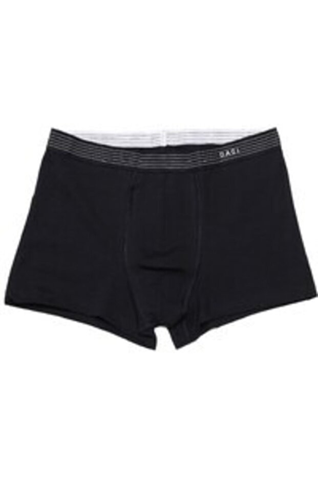 Men's Black Compact Plain Boxers 6 Pieces 5210
