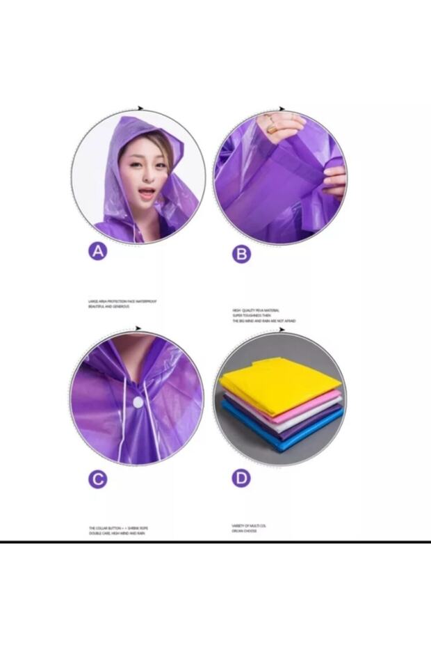 Unisex Yağmurluk - 6