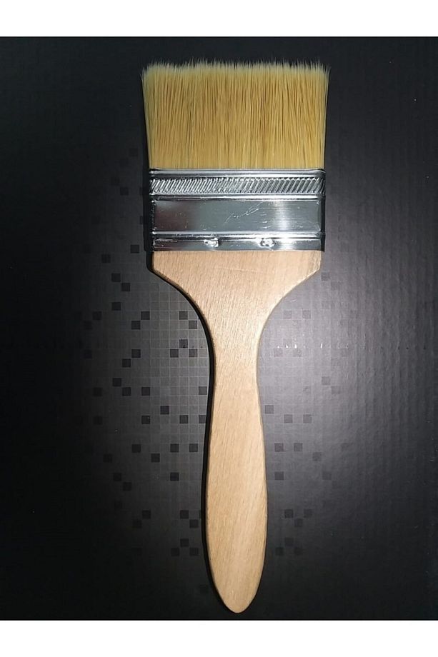 Ahşap Saplı Ipek Fırça 7cm (iz Bırakmayan) - 1