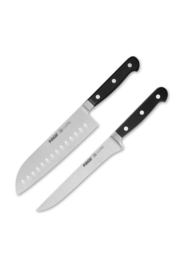 Classic Santoku Bıçak Seti 2 Parça - 1
