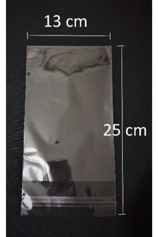 Şeffaf Opp Kendinden Yapışkanlı Jelatin Parlak Poşet 13x25 cm 1000 Adet - 3