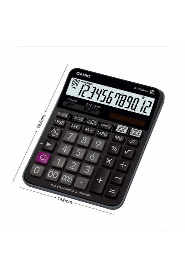 Dj-120d Plus 12 Haneli Büyük Hesap Makinesi - 2