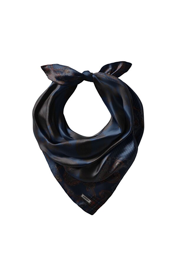 Patchwork Desenli Ipek Mendil Model 12 - 2