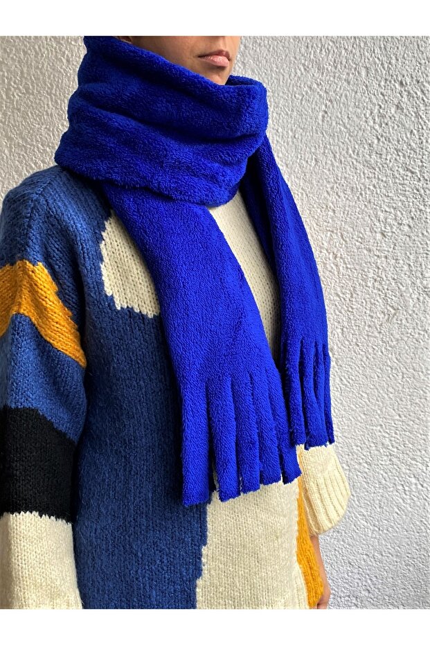 Peluş Kaşkol Atkı - 3