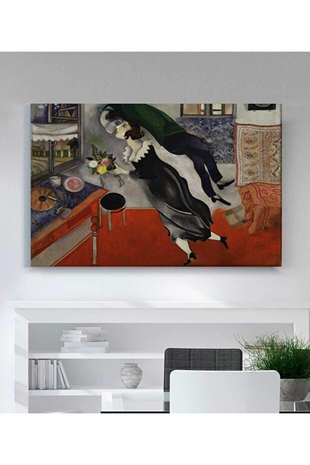 Marc Chagall Düğün Kanvas Tablo