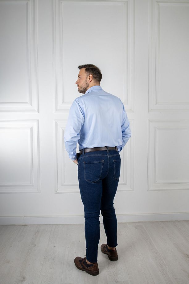 Ccs Frank So Slim Fit Mavi Gömlek - 5
