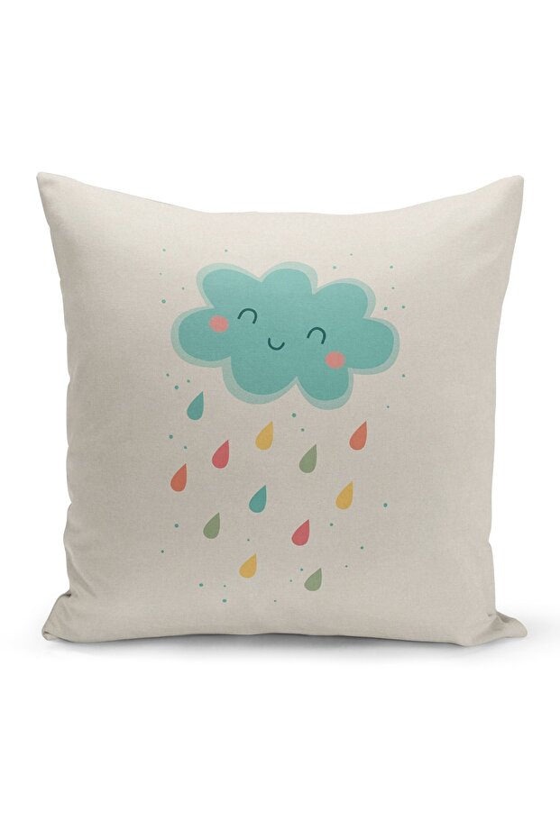 Children's Baby Room Digital Printed Throw Pillow Cover