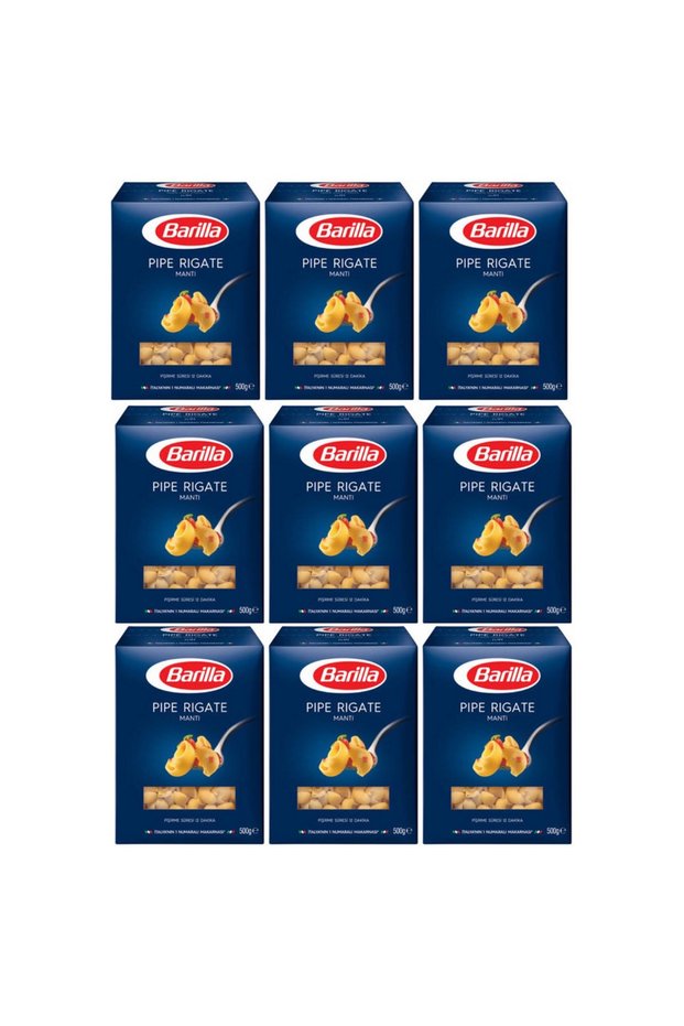 Mantı (pipe Rigate) 500g 9 Lu Set