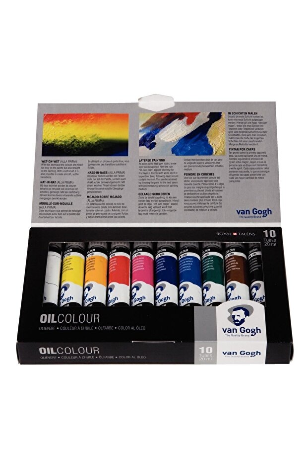 Yağlı Boya Seti Basic Set 10'lu 10x20ml - 5