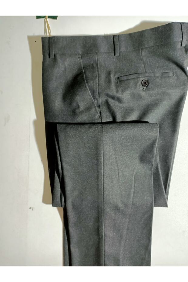 Canteks Flanell Kaşe Yün Kumaş Pantolon - 3