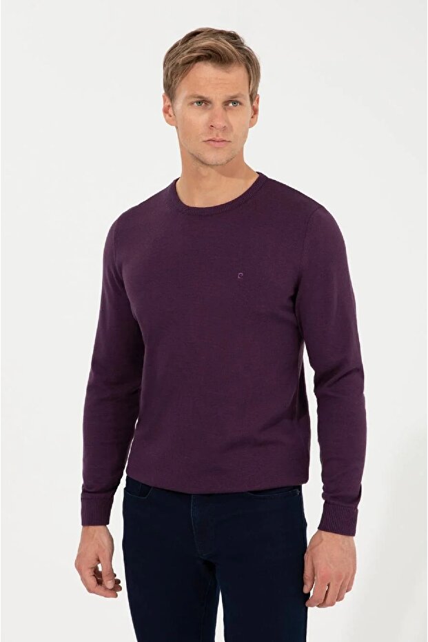 Slim Fit Basic Triko Kazak - 2