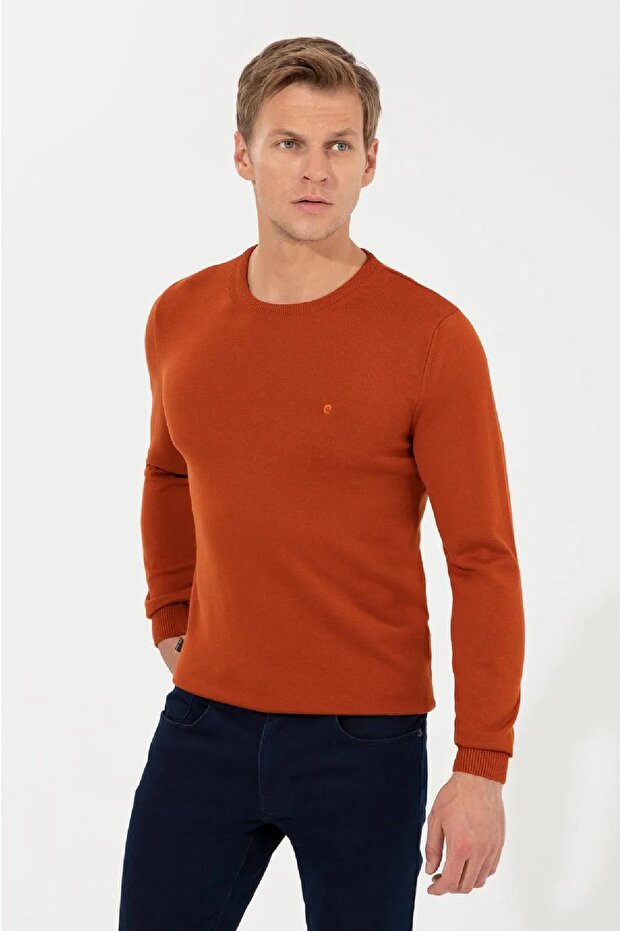 Slim Fit Basic Triko Kazak - 2